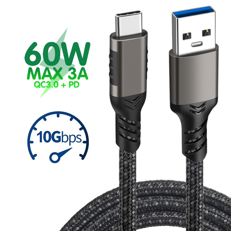 Samsung Ssd - 유형 C-USB A 케이블 PD 60W/3A