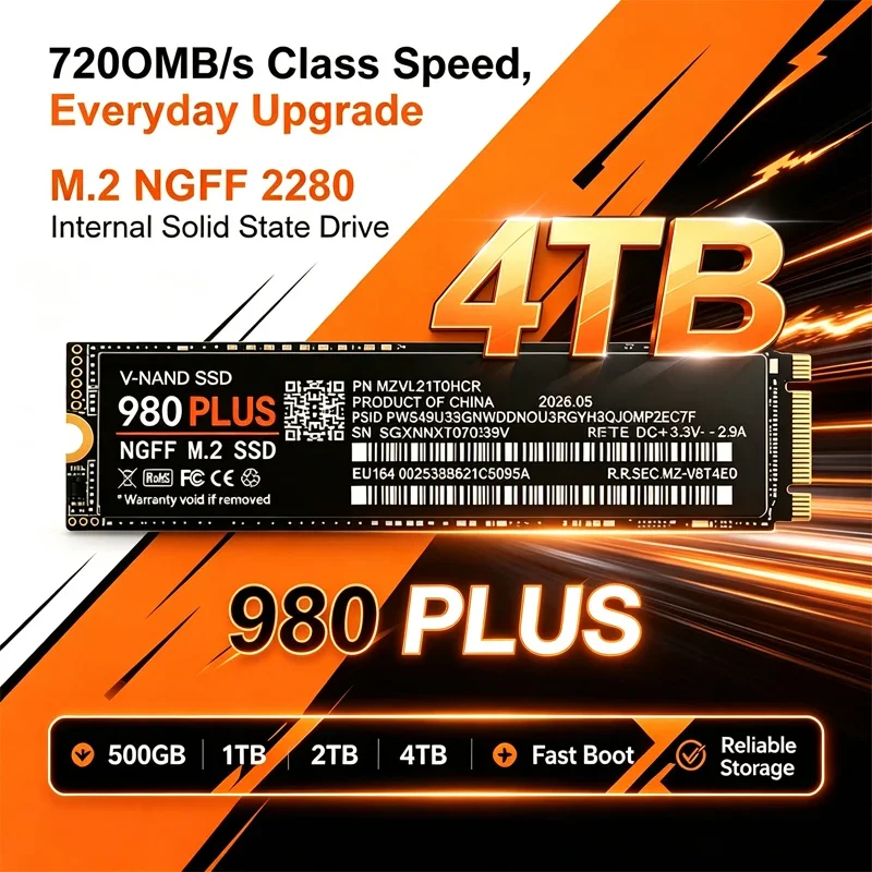 Ssd 500Gb - 980 PLUS 내장형 M.2 NGFF 2280