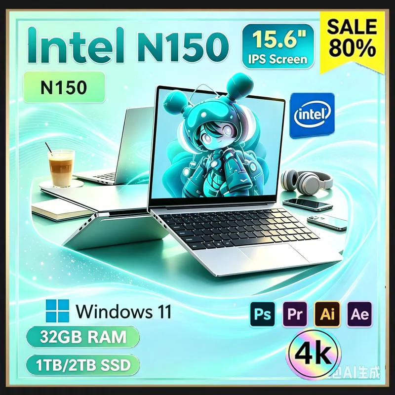 Ssd 2Tb - 인텔 코어 N150 2026, 최적화된 15.6인치