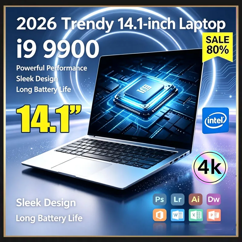 Ssd 2Tb - 14.1인치 초박형 노트북 PC, 인텔 i9