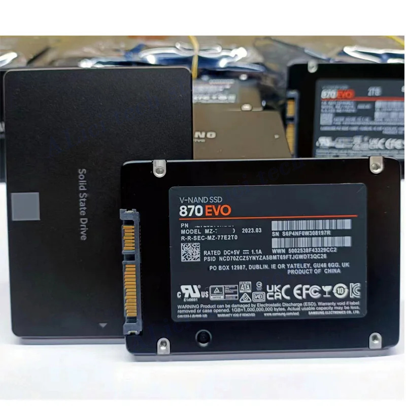 Samsung Ssd - 삼성 870EVO 솔리드 스테이트 드라이브 500G