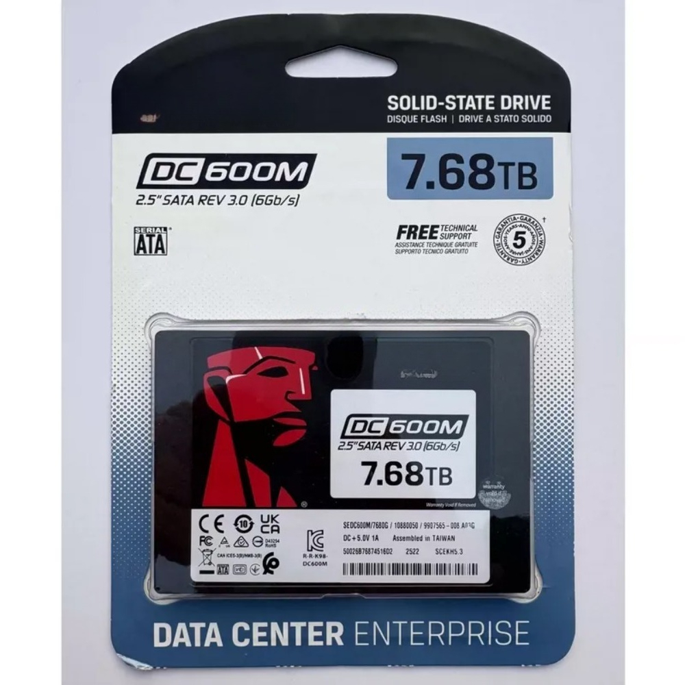 Sata Ssd - DC600M 3.84T 7.68T 솔리드 스테이트 드라이브