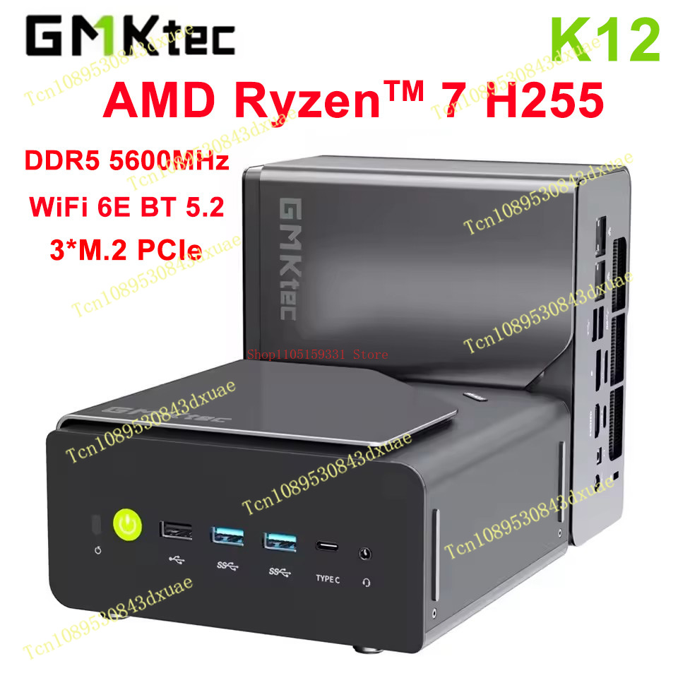 Nvme Ssd - GMKtec NcuBox K12 미니 PC 라이젠
