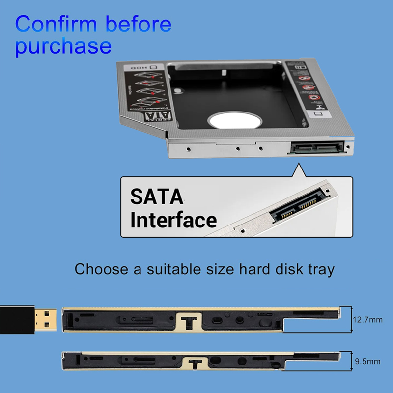 HDD SSD 캐디 어댑터 SATA 3.0 인터페이스  - Sata Ssd 리뷰 및 가격