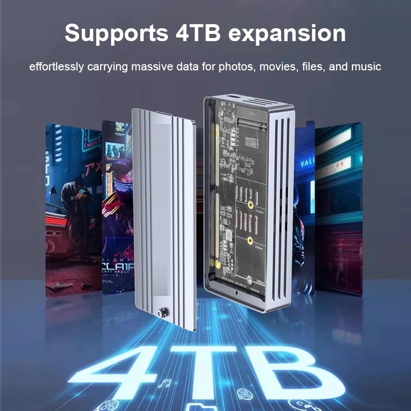 USB4 40Gbps M.2 NVMe SSD 케이스 ( - Thunderbolt 4 External Ssd 4Tb 리뷰 및 가격