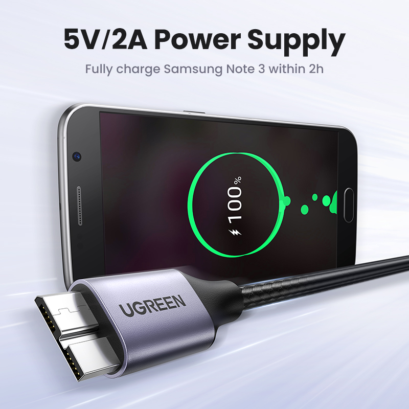 UGREEN-마이크로 B 케이블, USB 3.0, 3A - Samsung Ssd 리뷰 및 가격