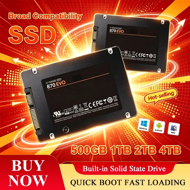 870 EVO SSD 솔리드 스테이트 디스크 1TB/2 - Samsung Ssd 리뷰 및 가격