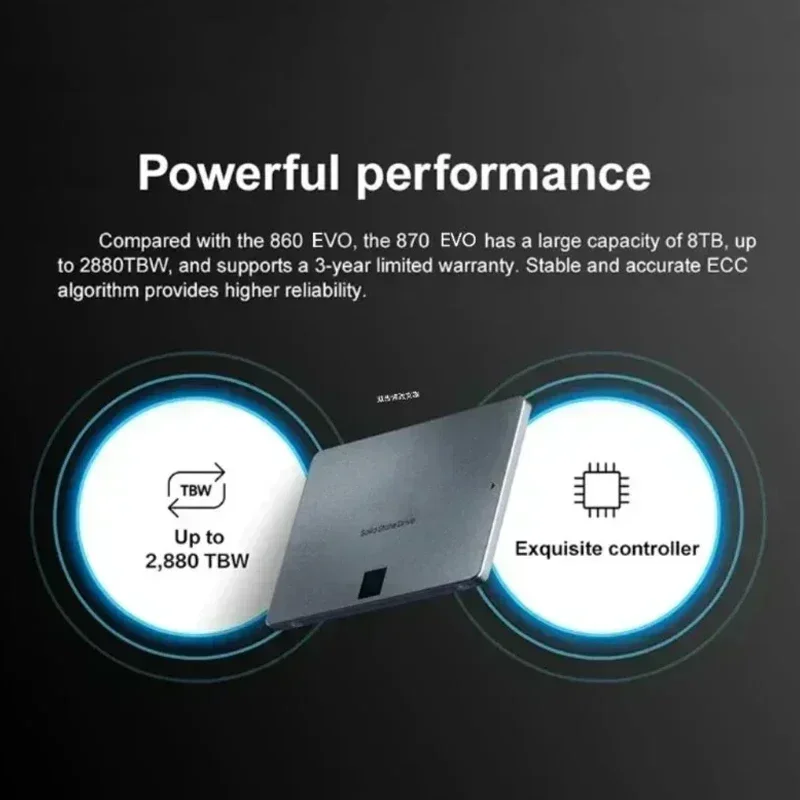 870 EVO SSD 솔리드 스테이트 디스크 1TB/2 - Samsung Ssd 리뷰 및 가격
