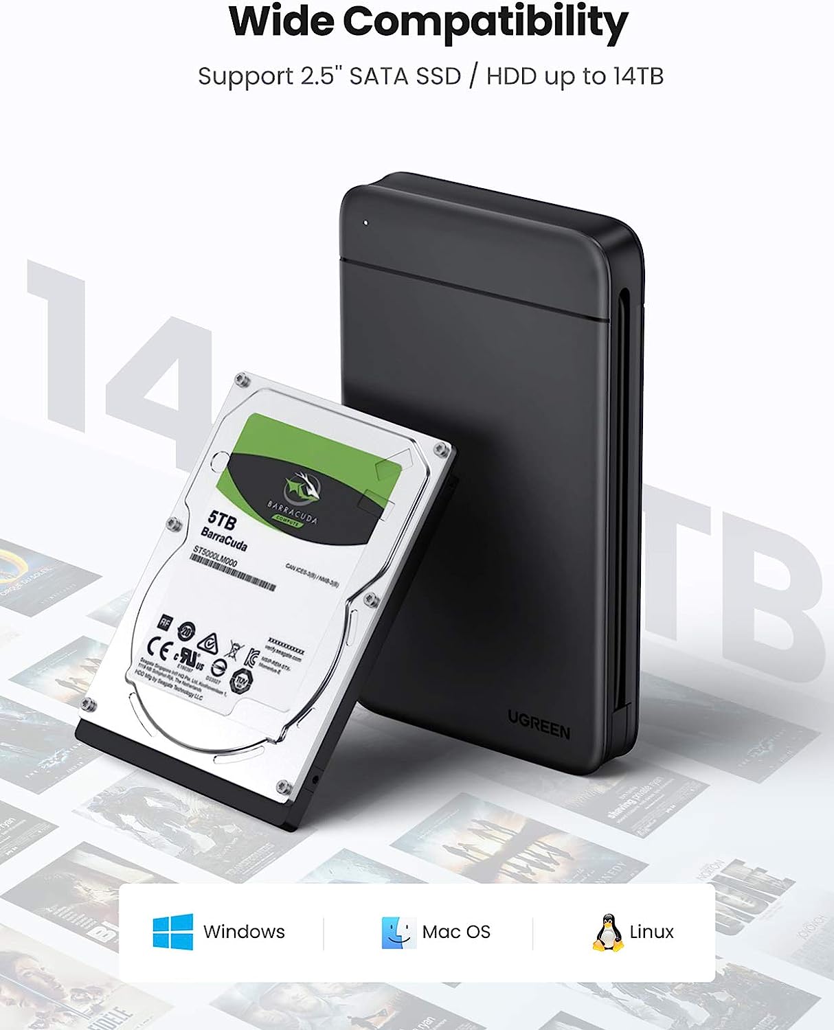 UGREEN USB C 하드 드라이브 인클로저 USB  - External Ssd 리뷰 및 가격