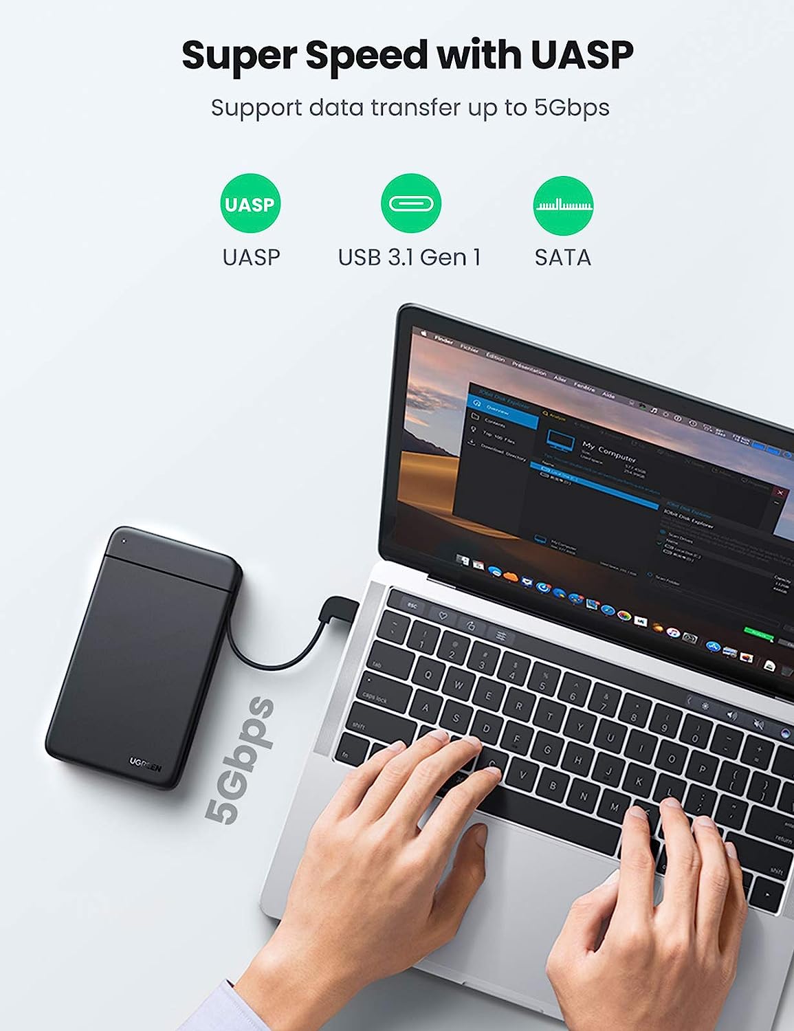 UGREEN USB C 하드 드라이브 인클로저 USB  - External Ssd 리뷰 및 가격