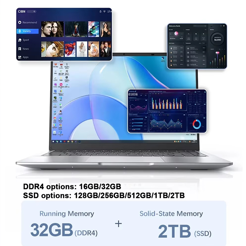 새로운 초슬림 노트북 14.1인치 16GB 램 2TB  - Ssd 1Tb 리뷰 및 가격