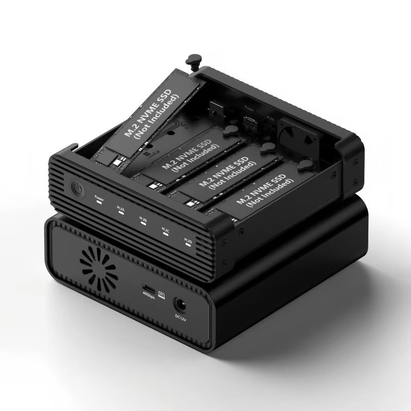 알루미늄 M2 4베이 USB4 외장 NVME SSD 케 - External Ssd 리뷰 및 가격