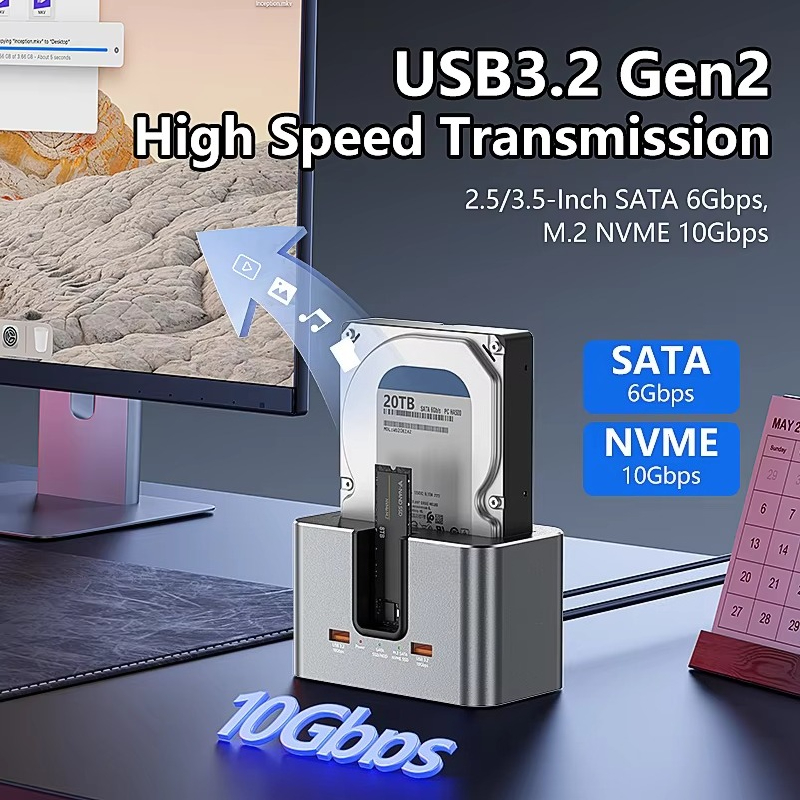 EE1 커스텀 올인원 듀얼 베이 외장 하드 드라이브 S - External Ssd 리뷰 및 가격