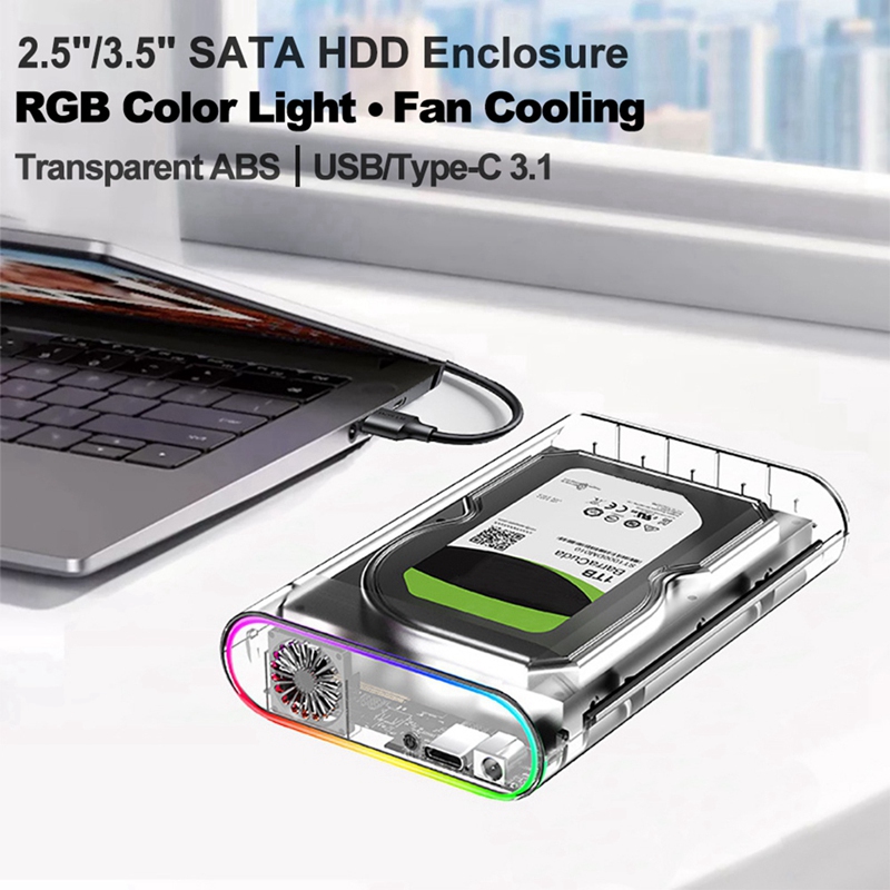 3.5인치 HDD/SSD 인클로저 투명 USB 3.0  - External Ssd 리뷰 및 가격