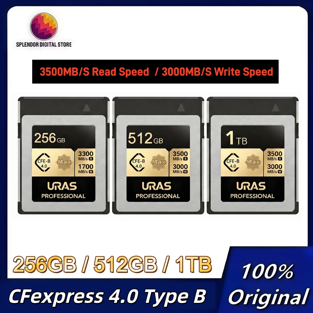 URAS CFexpress 4.0 타입 B 메모리 카드 - Memory Card Ssd 리뷰 및 가격