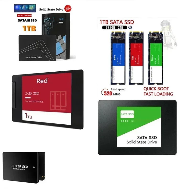 고속 500G 1TB 2TB 4TB 솔리드 스테이트 디 - Ssd 500Gb 리뷰 및 가격