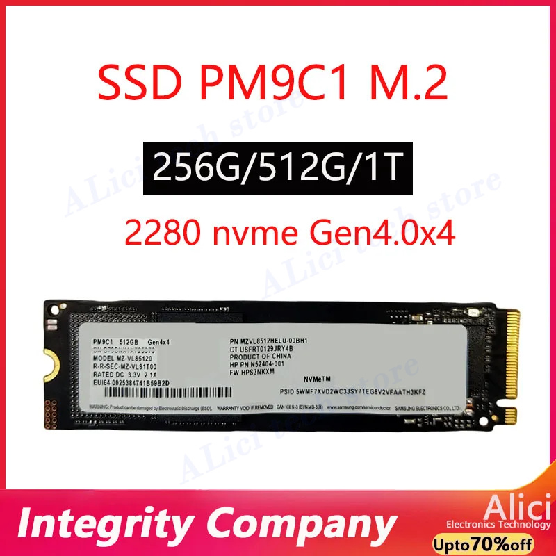 삼성 정품 PM9C1 /PM9C1a 512GB 256G - Samsung Ssd 리뷰 및 가격