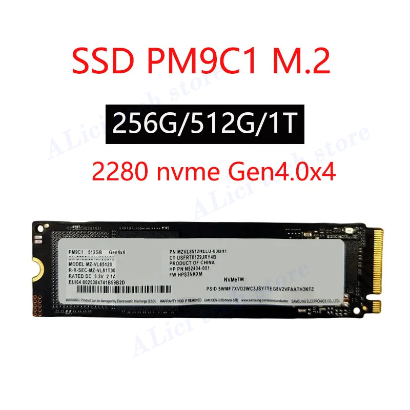 삼성 정품 PM9C1 /PM9C1a 512GB 256G - Samsung Ssd 리뷰 및 가격